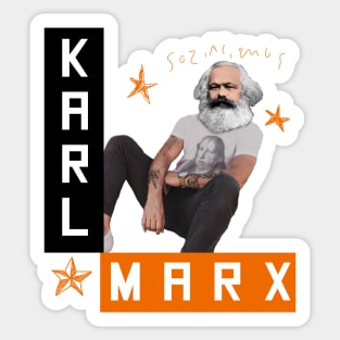 Karl Marx Sticker